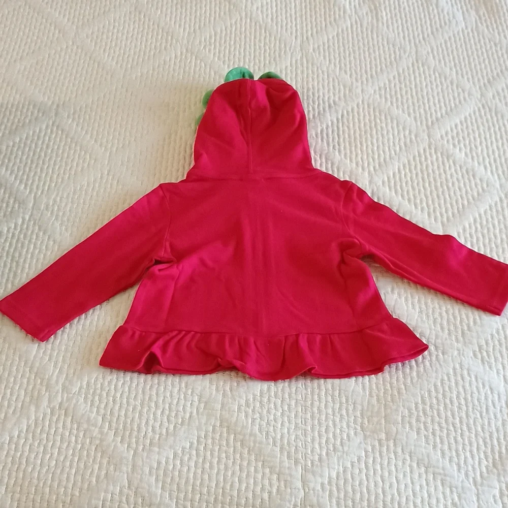 🆕 Gymboree Adorable Strawberry Hoodie